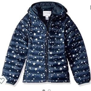 Amazon Essentials Lightweight Hooded Puffer Jacket